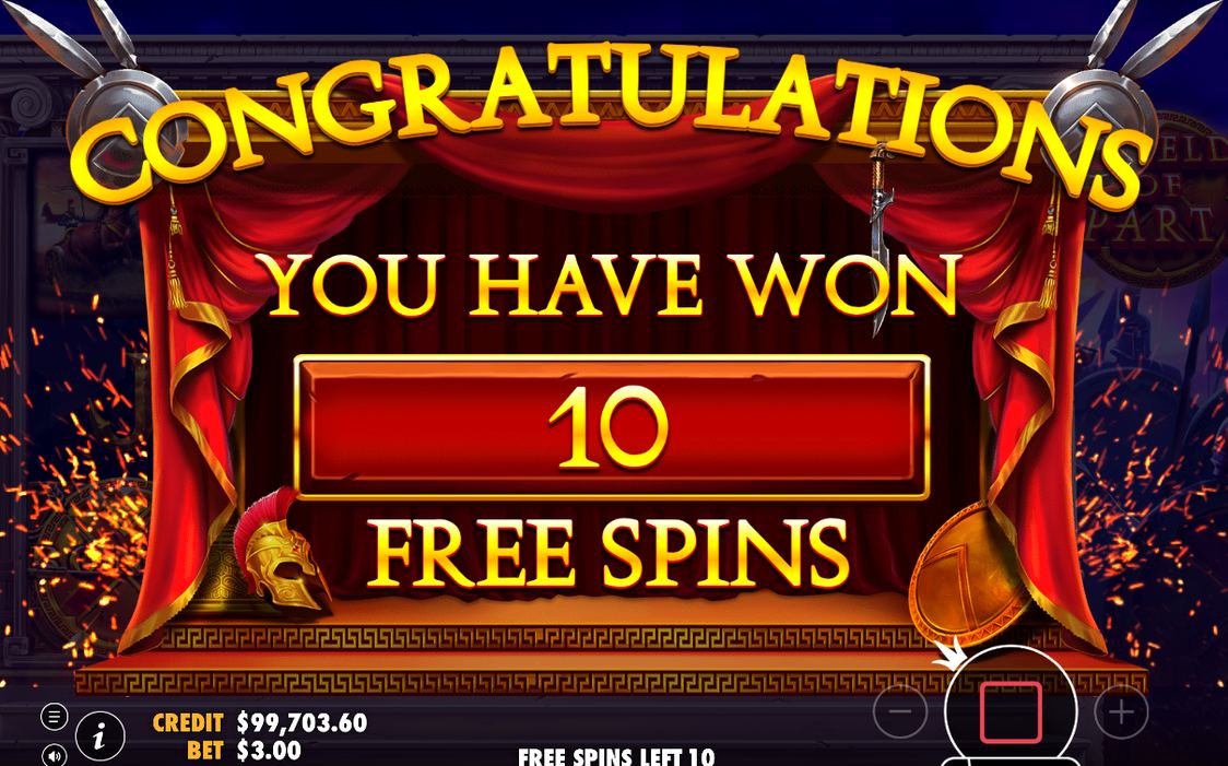 Free Spins med markerade BONUS-positioner på hjulen