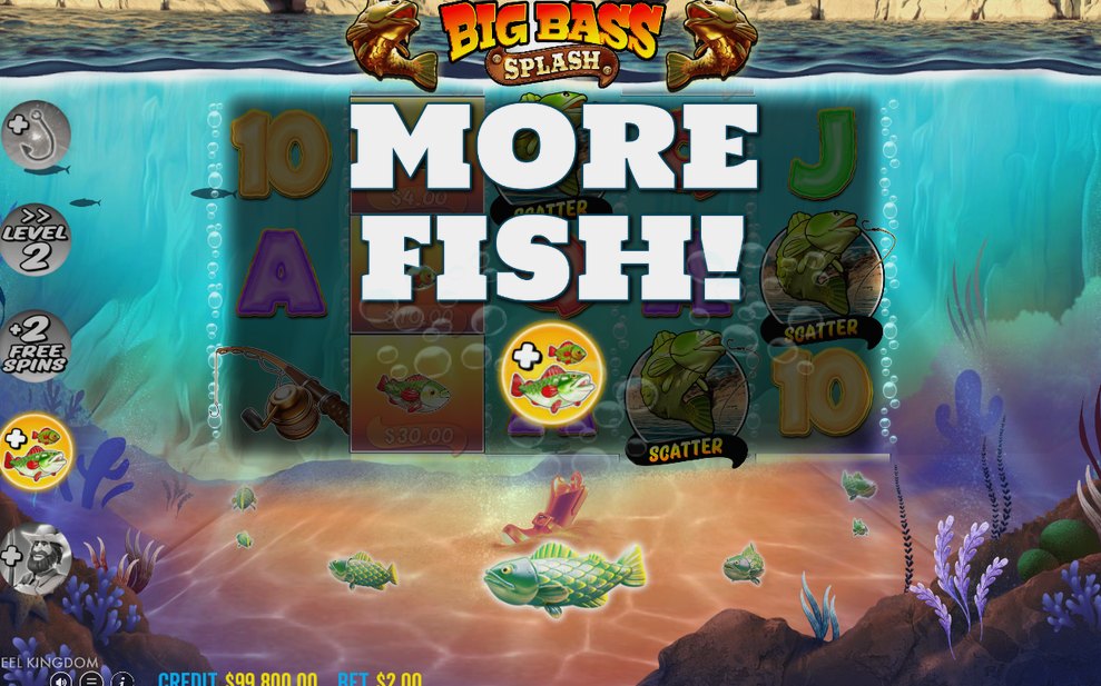 Free Spins med Fisherman som Wild på alla rullar