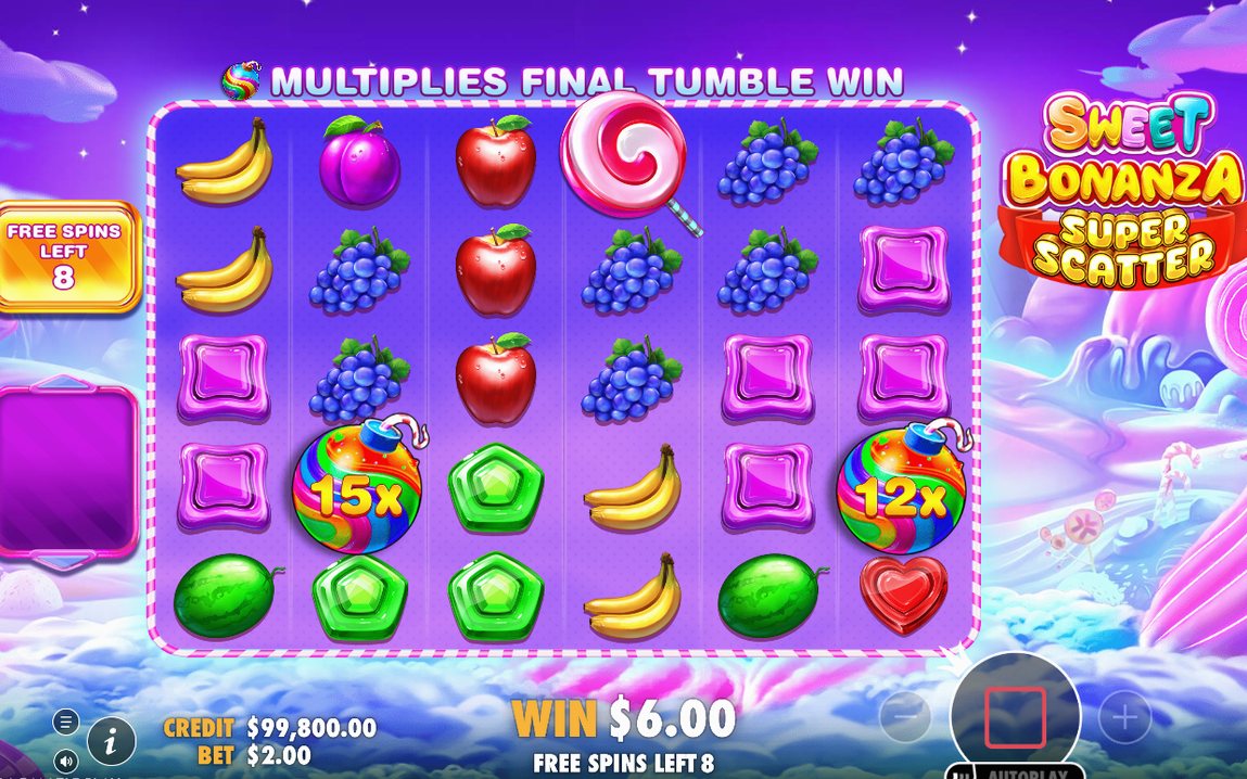 Free Spins-läget på specialrullarna i spelet